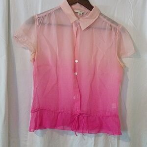 Gradual pink silk blouse